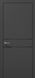 Межкомнатные двери Папа Карло PL-07, полотно 2000х610 мм, цвет Темно-серый супермат PL-07-2000х610-dark-grey фото — Магазин дверей SuperDveri