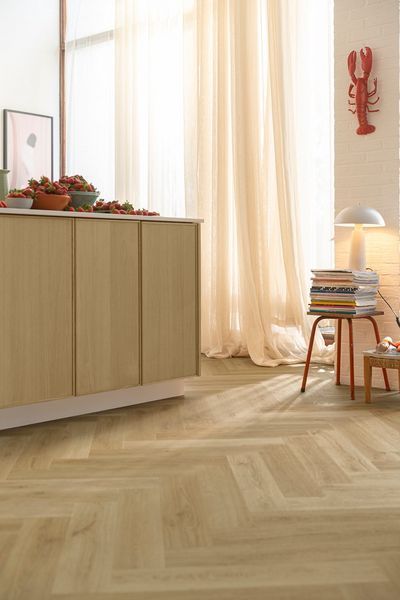 Винил QUICK STEP Ciro Ботанический бежевый AVHBU40362 фото &mdash; Магазин дверей SuperDveri