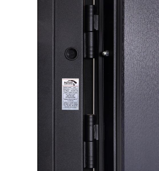 Двері Булат Котедж модель 710/265 Metalic anthracite/Вулична Антрацит сірий 950 Пр 0129 - 950 Пр фото &mdash; Магазин дверей SuperDveri