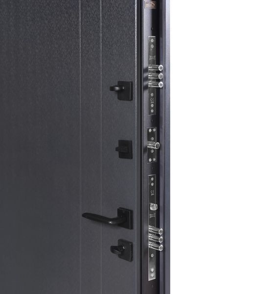 Двері Булат Котедж модель 710/265 Metalic anthracite/Вулична Антрацит сірий 950 Пр 0129 - 950 Пр фото &mdash; Магазин дверей SuperDveri