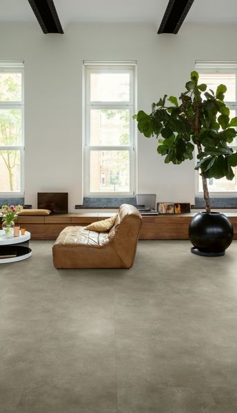 Вініл QUICK STEP Blush Цементний теплий сірий SGTC20309 фото &mdash; Магазин дверей SuperDveri