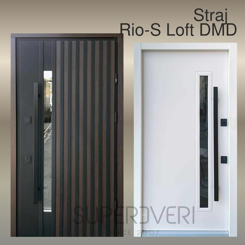 Двері Страж Proof Standart Mottura Rio S Loft DMD 870 Пр vin 23/vin.Білий атлас Proof Rio S Loft DMD 870 Пр vin 23 фото &mdash; Магазин дверей SuperDveri
