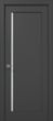 Міжкімнатні двері Папа Карло ML-61, полотно 2000х610 мм, колір Темно-сірий супермат